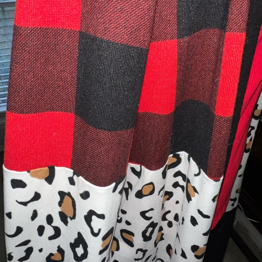 Mixed Print Cardigan - Picture 5 of 5